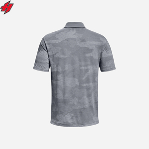 Personalizado de alta calidad para Polos Poliéster de punto sólido Sudor Uniforme de trabajo informal Transferencia de calor Diseño de golf hecho - Product Image 4