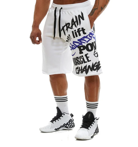 100% Shorts en coton pour hommes côtelés taille élastique Summer Street Wears Pakistan Vêtements Fabricants - Product Image 6