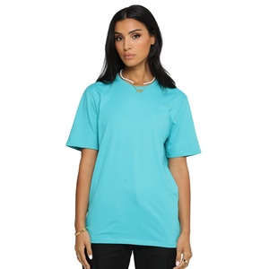 T-shirts décontractés pour femmes en coton respirant tricoté léger, coupe classique, pour l'été - Product Image 1