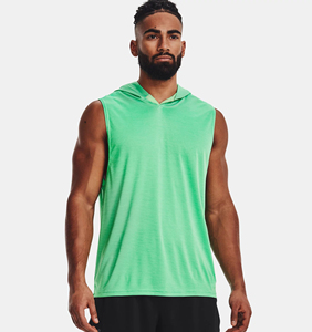 <b>Sleeveless</b> tank Top <b>Men's</b> Casual <b>Hoodie</b> T-shirt Solid Color <b>Hoodie</b> Lace-up T-shirt Hip Hop <b>Men's</b> Sweatshirt <b>Men's</b> Gym Vests - Product Image 1