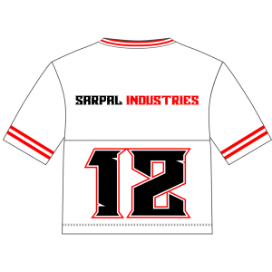 เสื้อยืดเจอร์ซีย์ตาข่ายโพลีเอสเตอร์ 100% สำหรับผู้ชาย ทรงปกติ คอวี สปอร์ต แขนสั้น ระบายอากาศดี ดีไซน์เรียบง่าย ราคาขายส่ง - Product Image 5