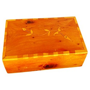 Caja de baratija decorativa para artículos de lujo, caja de madera pequeña con tapa, pequeños regalos y manualidades, cajas de madera, carteles de pared - Product Image 3