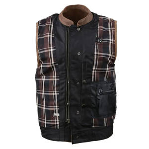 Respirant hommes gilet en cuir personnalisé meilleure qualité hommes en plein air respirant léger hommes gilet en cuir - Product Image 4
