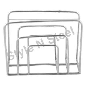 Soporte de pañuelos de acero inoxidable con un diseño de agujero Cubierta de pañuelos de acero inoxidable Soporte de pañuelos - Product Image 1