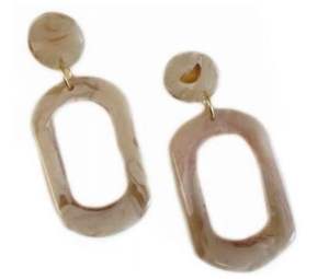 Boucles d'oreilles en corne de buffle, faites à la main, bijoux modernes de haute qualité pour femmes et filles, personnalisables à un prix abordable, artisanat naturel - Product Image 4