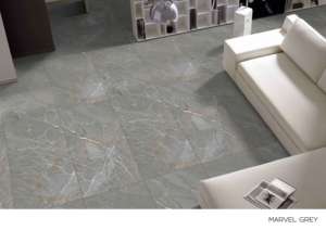 Carreaux de porcelaine texturés, polis et émaillés, conçus pour une couverture de sol et de mur spacieuse, améliorant la profondeur visuelle de l'intérieur. - Product Image 2