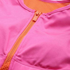 Soutiens-gorge de sport à glissière pour femmes pour la salle de sport Soutien-gorge de sport sans couture à soutien élevé personnalisé Fabriqué au Pakistan - Product Image 6