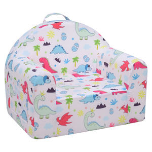 Sillón Infantil de Espuma, Silla de Comedor para Niños, Sillón Suave para Bebés con Tela de Peluche, Sillón de Esponja para Niños y Niñas - Product Image 1