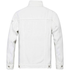 Chaqueta de Mezclilla Casual para Hombre, Color Sólido, Invierno 2026, 100% Algodón, Ecológica, Transpirable, Estilo Urbano, Nueva Moda, Cómoda - Product Image 2