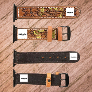 Cowhide TOP graon สายนาฬิกาสำรอง20mm คาวบอยผู้หญิงเครื่องประดับแฟชั่นตะวันตกผู้ผลิตตามสั่ง - Product Image 3