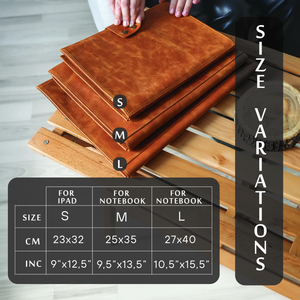 Portafolio de Cuero Personalizado, Regalo para Ella o Él, Soporte para Tablet, Organizador de Cuero, Regalo de Graduación - Product Image 5