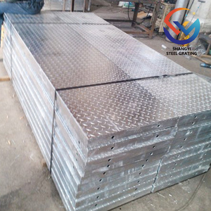 Grille en acier galvanisé à dents personnalisée, robuste, pour sol industriel/grille en acier robuste/couverture de drainage de <span class=keywords><strong>gouttière</strong></span> - Product Image 2