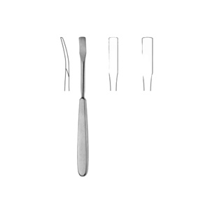 Obwegeser periosteal เครื่องมือทันตกรรม, เครื่องมือทันตกรรมเครื่องมือทันตกรรมแบบแมนนวลขนาด18ซม. 6มม./7มม. - Product Image 1