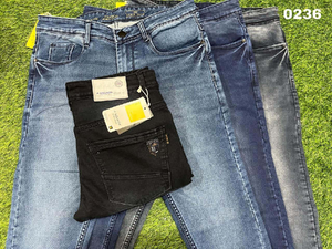 100% Cotton <b>Jeans</b> <b>Soft</b> and Comfortable Solid Pattern Vintage Streetwear Indian Special <b>Denim</b> Manufacturing Men's High Quality - Product Image 2