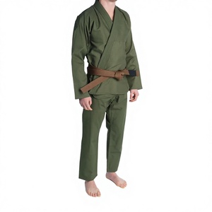 Conjunto de Gi de Boxeo para Hombre, 100% Algodón, Tela de 400g, Secado Rápido, Tecnología de Fusión sin Costuras para Competición - Product Image 1