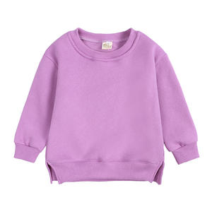 Sudaderas con capucha y sudaderas con logotipo personalizado para niños Sudadera con cuello redondo Ropa de algodón para niños - Product Image 5