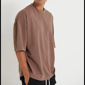 เสื้อยืดบ็อกซี่สำหรับผู้ชายวัสดุนิ่มระบายอากาศได้ดีแห้งเร็ว - Product Image 2