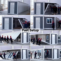 Maisonnette écologique de luxe préfabriquée en Chine, maison modulaire de 50 m2 pour la vente de maisons préfabriquées au Canada
