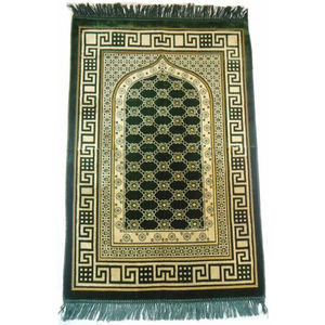 Alfombra de Oración al por Mayor de Alta Calidad, Alfombra de Oración Musulmana Acolchada Sajida, Fabricante de Alfombras de Oración Teñidas de Color Sólido al por Mayor - Product Image 2