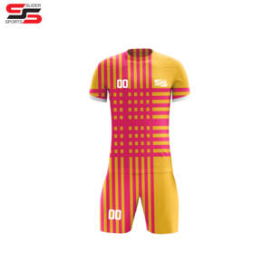 Uniformes de fútbol personalizables con colores y materiales personalizables en varias opciones para equipos y jugadores - Product Image 5