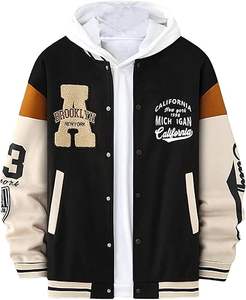 Boys Girls <b>Winter</b> Warm Children Puffer <b>Coats</b> Custom Varsity Jacket <b>White</b> Goose Down Filled for Children - Product Image 4