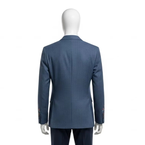 Blazers d'affaires respirants avec détails brodés, tissu de qualité supérieure, doublure douce, élégant, formel, vêtements de bureau - Product Image 4