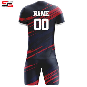 Conjunto de Camisetas de Fútbol para Hombre con Sublimación Completa, Uniforme de Fútbol Personalizado para Equipos a Precio Económico - Product Image 4