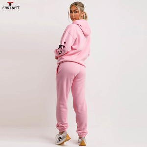 Profesional Hecho Llegadas Diseño personalizado Mujeres Ropa deportiva Slim Fit Mujeres Moda de invierno Chándal - Product Image 3