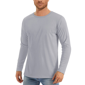 Venta al por mayor ropa de protección solar UPF 50 + verano fabricante Camiseta de manga larga al aire libre transpirable personalizado para hombres Rash Guard - Product Image 3