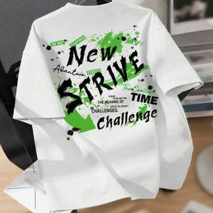 High Quality 100% Cotton Jersey Oversized T Shirt Puff Printing Custom Designer Brand Men's Wholesale Men T Shirts - Product Image 4