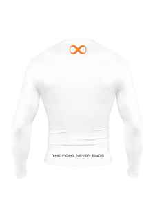 Camisa de compresión BJJ MMA de manga larga para hombre Rashguard Essentials para entrenamiento - Product Image 3