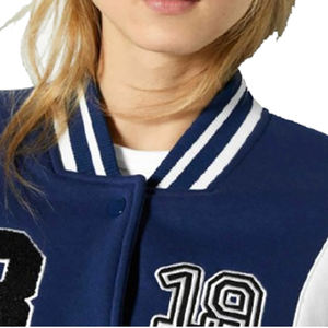 Chaqueta universitaria corta para mujer, superventas, manga larga y longitud corta, ropa de calle, tendencia para chaquetas universitarias de Invierno para mujer - Product Image 6