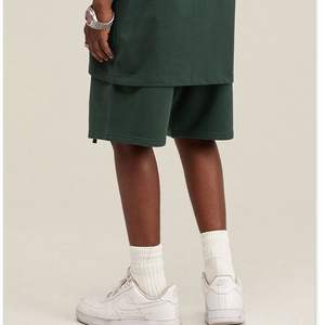 Wholesale Summer Custom High Quality 100% Cotton Fleece Training Jogger Running Casual French Terry Sweat <b>Shorts</b> - Product Image 3