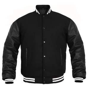 Nueva Llegada Chaquetas de Invierno Personalizadas para Hombre al por Mayor Chaqueta con Mangas de Cuero Servicio OEM Chaqueta Versátil de Venta Caliente para Hombre - Product Image 4