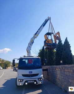 รถเครนติดบนรถบรรทุกขนาด5ตันสำหรับงานก่อสร้างแบบบูมสนับมือไก่งวง - Product Image 4