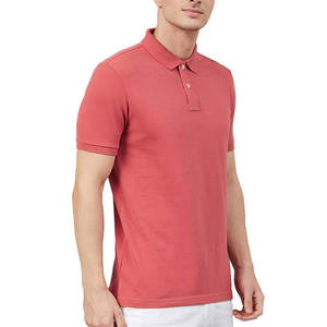 Polos de golf unis décontractés pour hommes Logo personnalisé brodé Polyester tricoté Polos de travail en coton pour hommes - Product Image 2