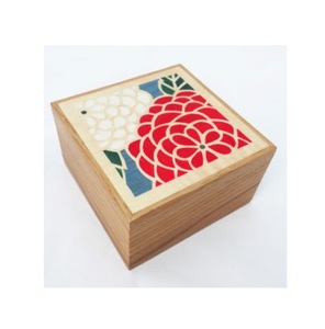 Ooden-joyero de madera para mujer, caja de joyería de madera impresa, precio al por mayor - Product Image 6