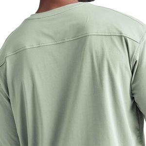 เสื้อยืดกีฬาผู้ชายปี 2023 ทรงมาตรฐาน น้ำหนักเบา แห้งเร็ว ระบายอากาศดี เหมาะสำหรับฤดูร้อน คอกลม แขนสั้น สำหรับออกกำลังกายกลางแจ้ง - Product Image 5