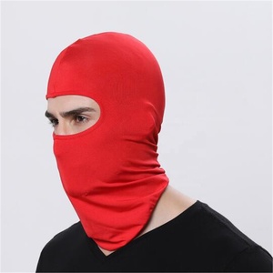 Haute qualité couleur unie cyclisme cagoule masque de Ski intégral pour les Sports de plein air pour moto ski équitation moto en plein air - Product Image 4