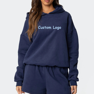 Personalizado Unisex Rosa 3D Puff impresión Sudadera con capucha para mujer de algodón de gran tamaño de transferencia de calor Puff impresión mujeres sudaderas con capucha - Product Image 3