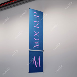 Hai mặt vải dọc Vinyl cực túi Trần treo tường cuộn biểu ngữ Áp phích cho trung tâm mua sắm kinh doanh - Product Image 4