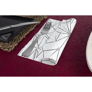 Tovaglioli Bianchi 48x48cm 100gsm con Stampa Originale 240pz B2B - Product Image 1