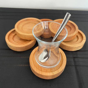 รถไฟเหาะไม้มะม่วงสำหรับดื่มน้ำผลไม้ขนมชาห้องครัวใช้ในบ้านสำนักงาน - Product Image 5