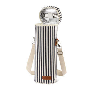 Grosir tas jinjing botol anggur Tunggal tas pendingin anggur termal berbantalan terisolasi - Product Image 4
