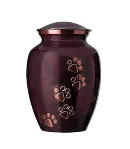 โกศเผาศพสำหรับสัตว์เลี้ยงขี้เถ้ากระดูกแมวและสุนัขโกศฝังศพทำด้วยมือ - Product Image 1