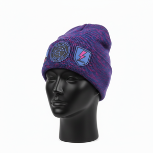 Gorro de Invierno para Mujer, Tejido Acrílico de Alta Calidad, 280 GSM, Tejido Suave y Transpirable, Logotipo de Goma Personalizado, Gorro Jacquard - Product Image 4