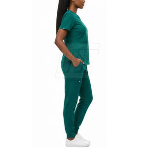 Uniforme d'infirmière pour femmes, ensemble de blouses durables avec tissu extensible pour les professionnels de la santé et l'usage quotidien - Product Image 2