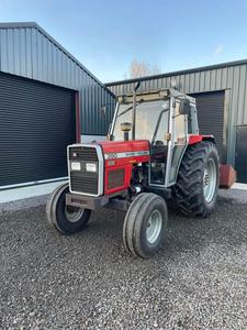 Massey Ferguson MF 385 2WD & MF 390 4X4 Tractores agrícolas usados en buenas condiciones 80HP para motor Gear Core Wheel Tractor Venta - Product Image 6