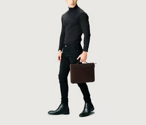 Best Selling 100% High Quality Durable and Portable Casual Style Leather <b>Laptop</b> <b>Bags</b> Low Price - Product Image 1