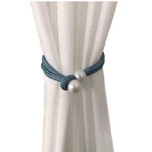 Rideaux faits à la main avec perle et corde de soie Accessoires de décoration pour hôtels de luxe à prix abordable - Product Image 2